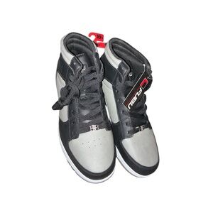 FUBU Heritage Black and Gray High-Top Sneakers